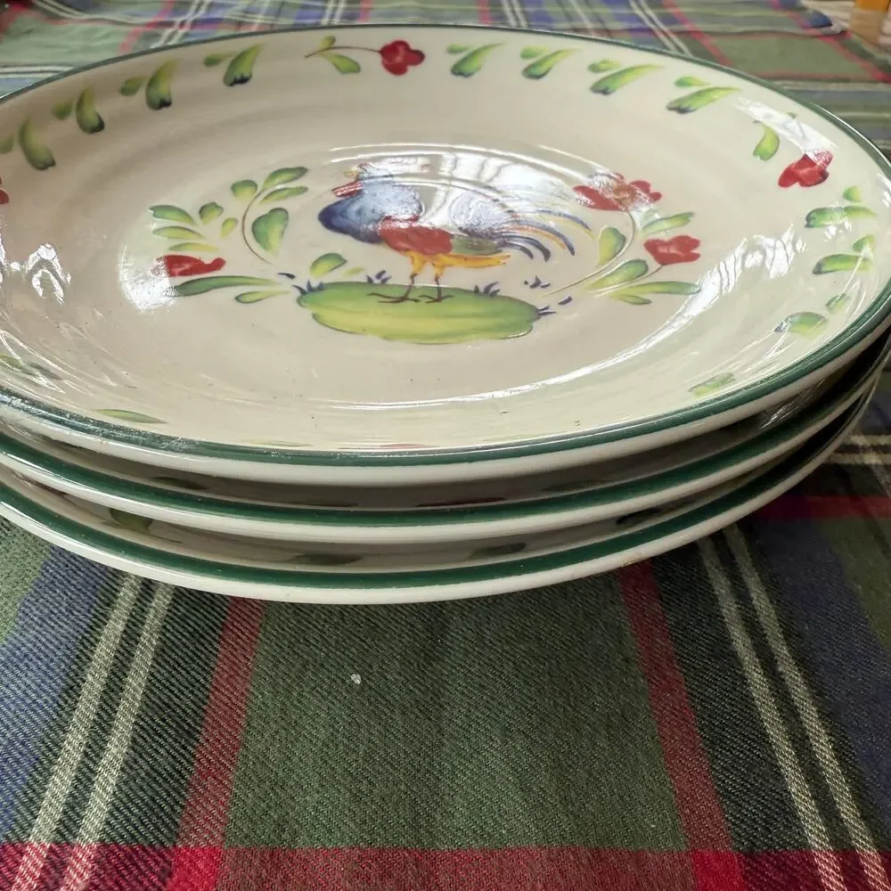 International‎ Tableworks Provence Colorful Rooster 7-3/4